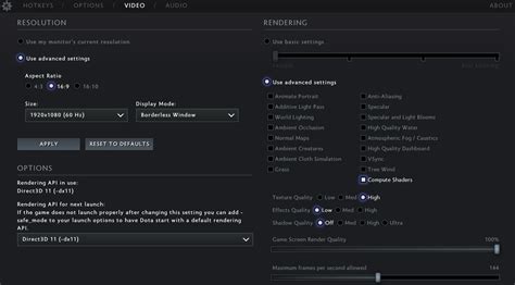 dota 2 launch options|How to increase FPS in Dota 2: video settings and launch options.